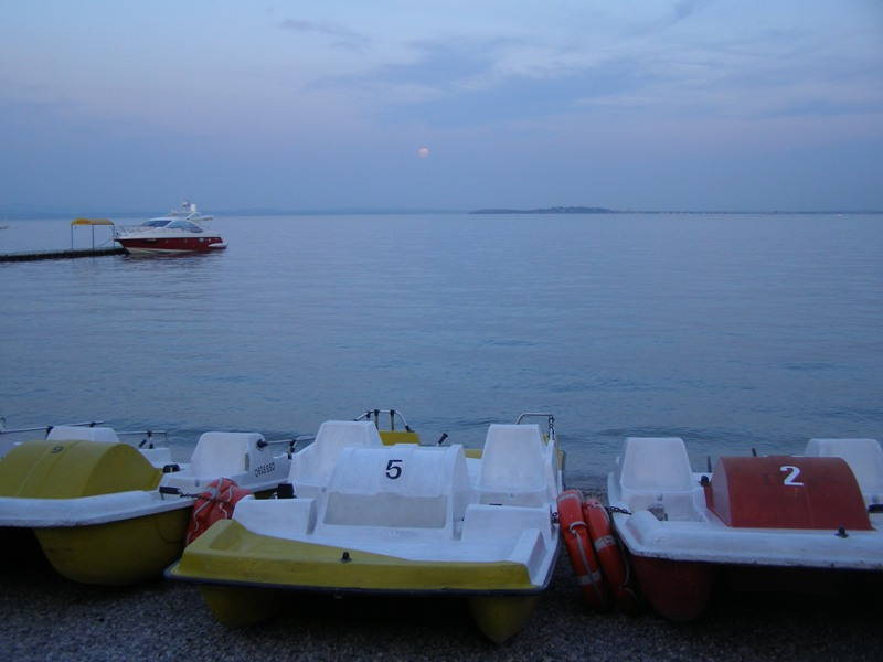 Lago di Garda al tramonto